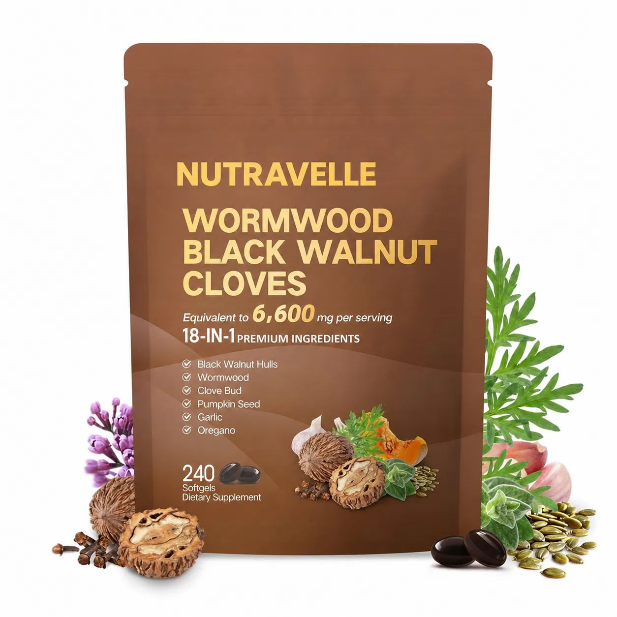 Nutravelle 18 in 1 Parasite Cleanse