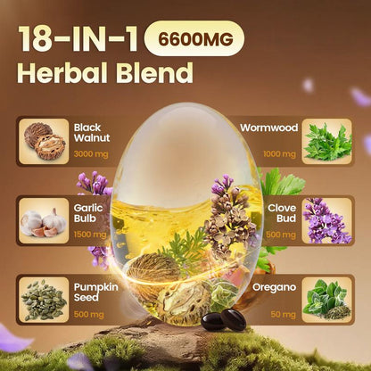 Nutravelle 18 in 1 Parasite Cleanse